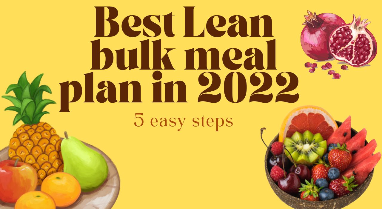 Best Lean bulk meal plan in 2022